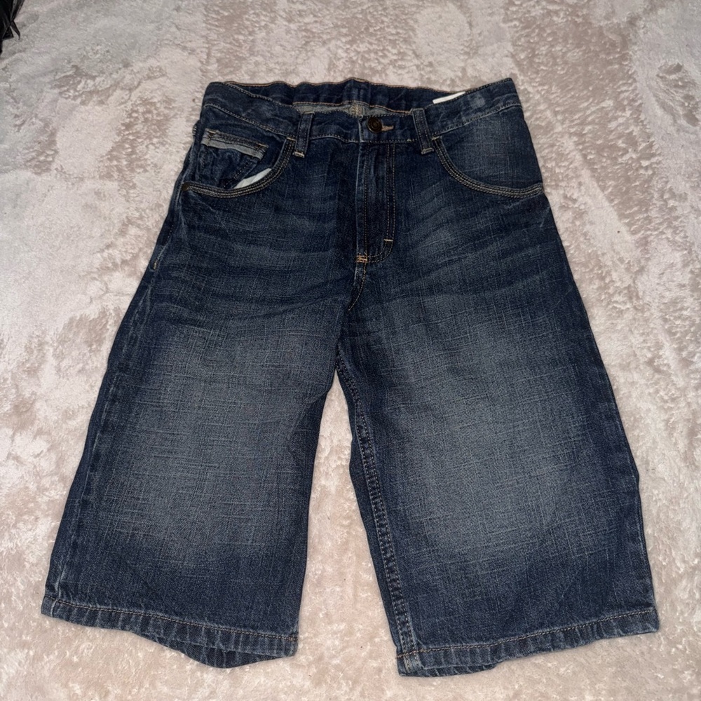 Levi's Dark Blue Jean Shorts